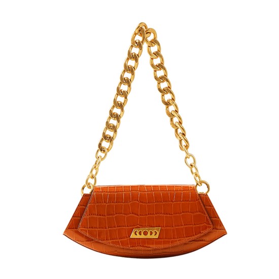 Retro Crocodile Pattern Single Shoulder Stick Bag - Memoo.com